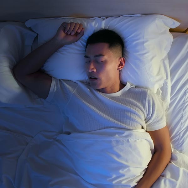 person sleeping